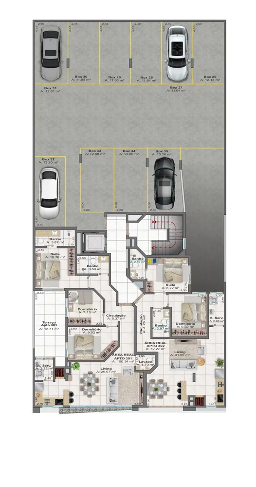Apartamento, 2 quartos, 72 m² - Foto 5