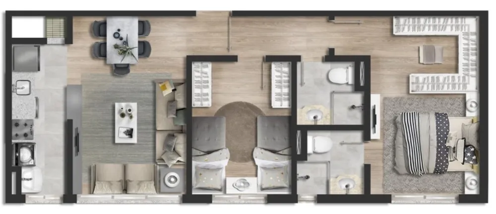 Apartamento, 2 quartos, 101 m² - Foto 8