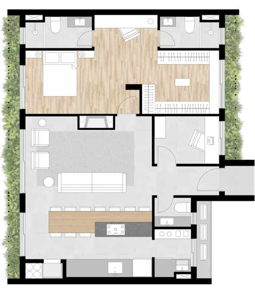 Apartamento, 2 quartos, 112 m² - Foto 4