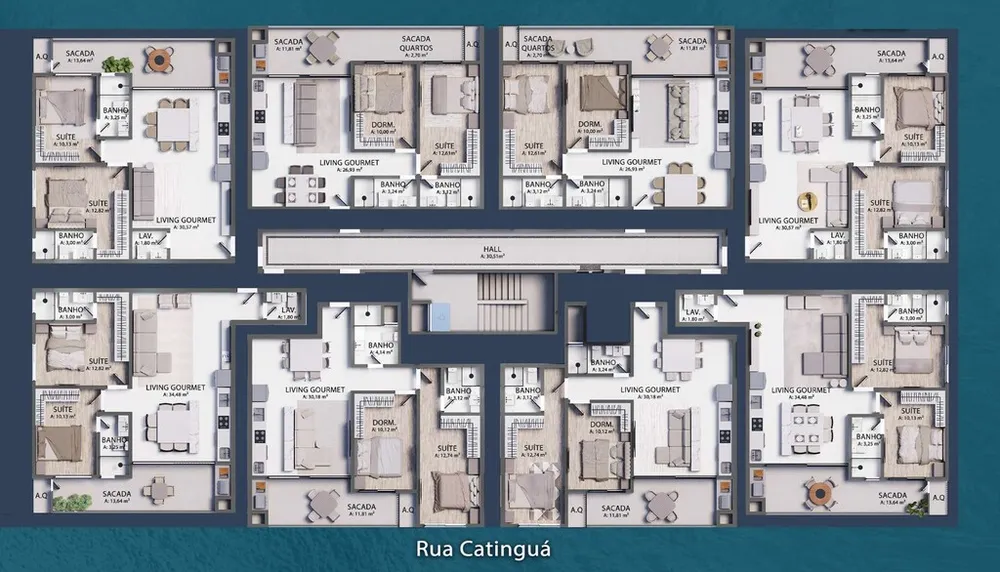 Apartamento, 2 quartos, 91 m² - Foto 11