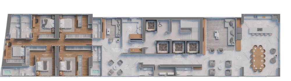 Cobertura, 5 quartos, 331 m² - Foto 6