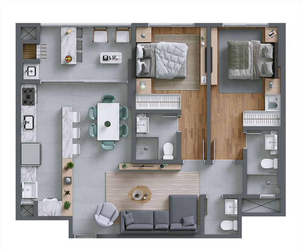 Apartamento, 3 quartos, 86 m² - Foto 12