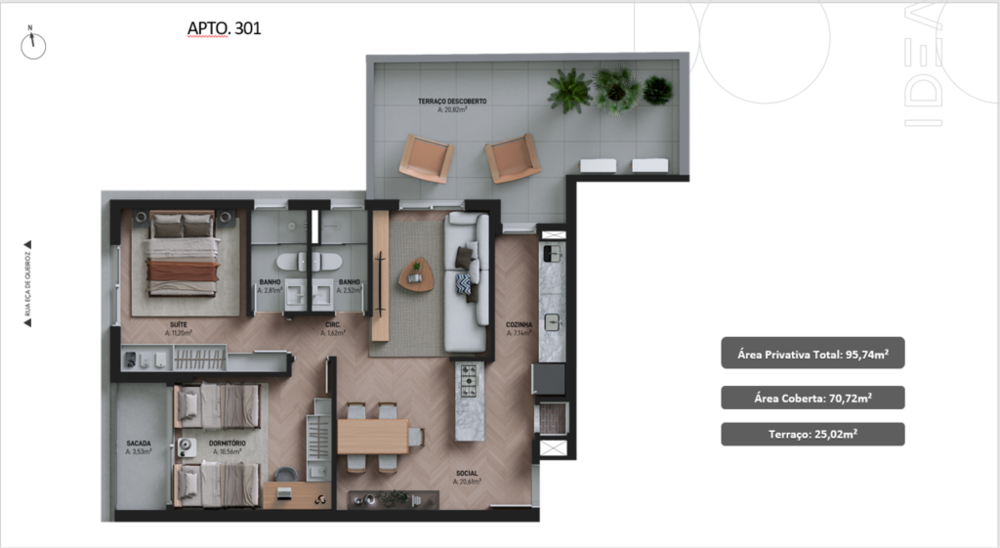 Apartamento, 2 quartos, 164 m² - Foto 6
