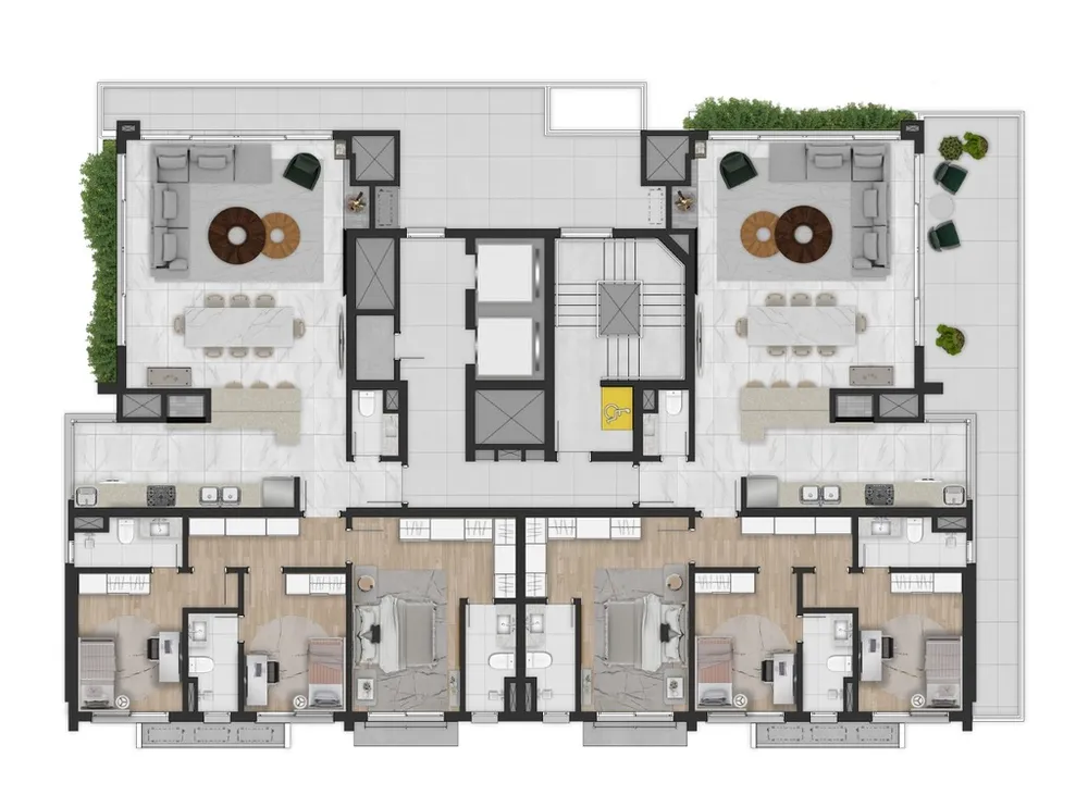 Apartamento, 3 quartos, 151 m² - Foto 1