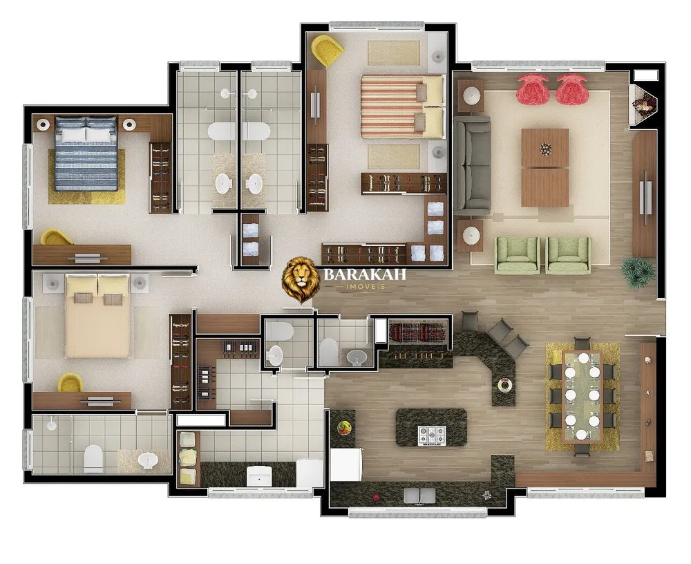 Apartamento, 3 quartos, 176 m² - Foto 12