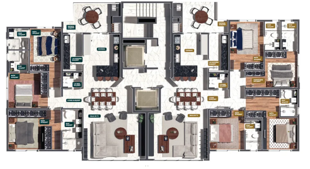 Apartamento, 4 quartos, 146 m² - Foto 12