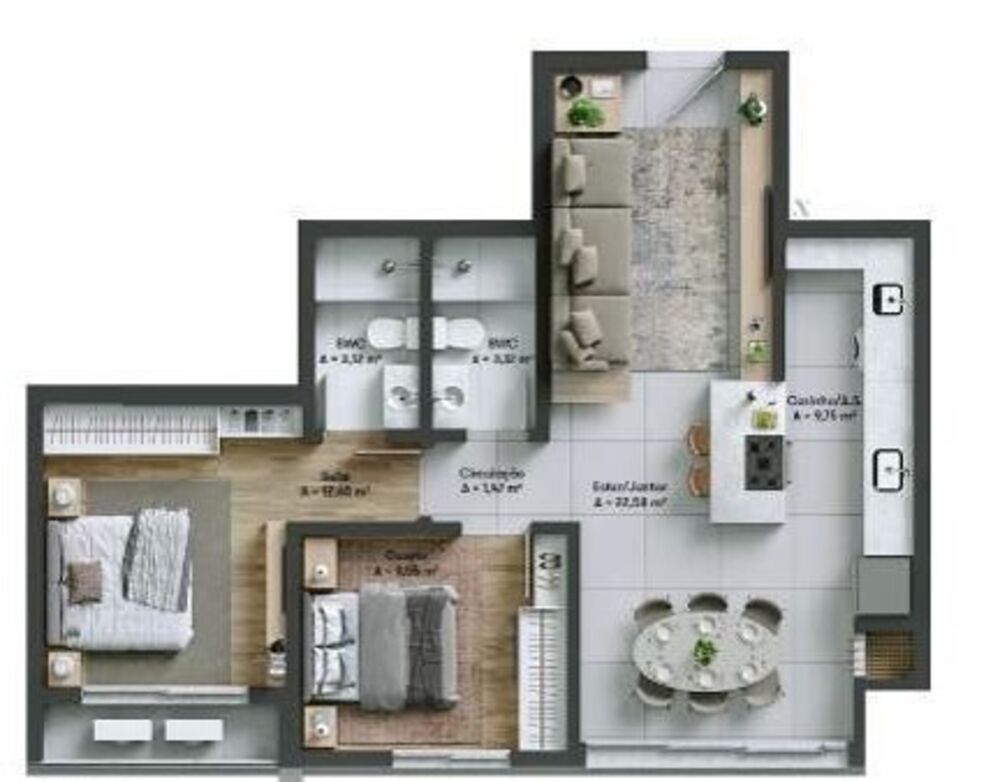 Apartamento à venda com 3 quartos, 139m² - Foto 9