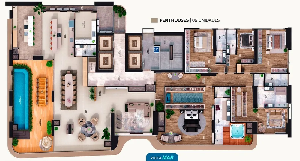 Apartamento, 3 quartos, 194 m² - Foto 5
