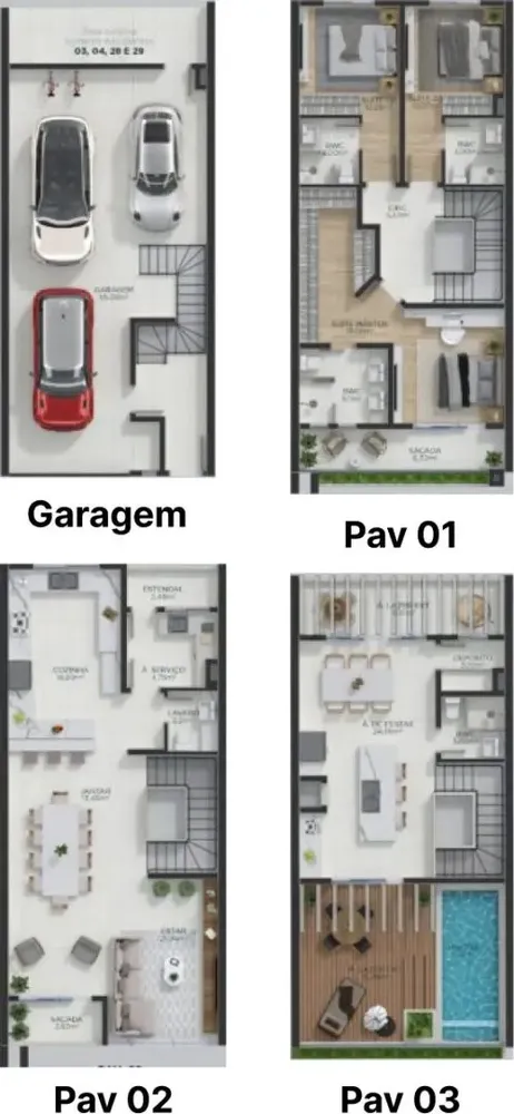 Casa de Condomínio, 3 quartos - Foto 10