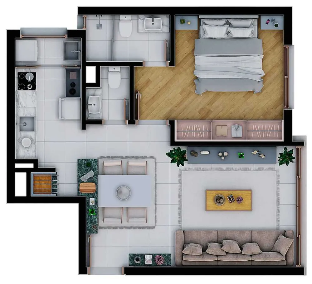 Apartamento, 1 quarto, 122 m² - Foto 20