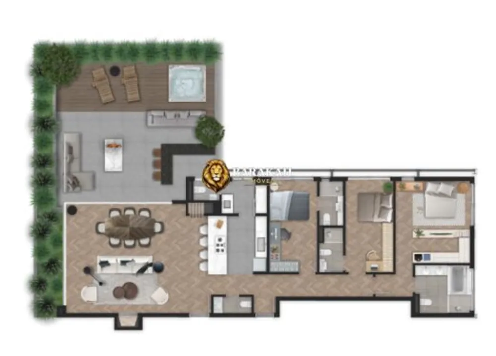Apartamento, 3 quartos, 170 m² - Foto 12