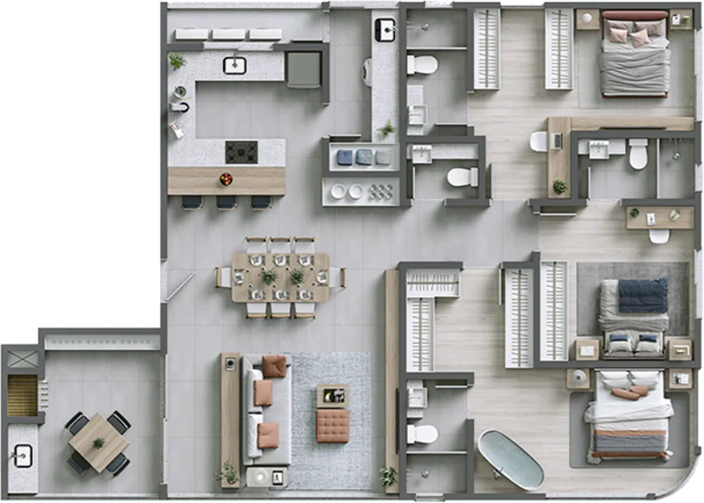 Apartamento, 3 quartos, 135 m² - Foto 16