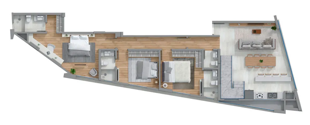 Cobertura, 3 quartos, 189 m² - Foto 12