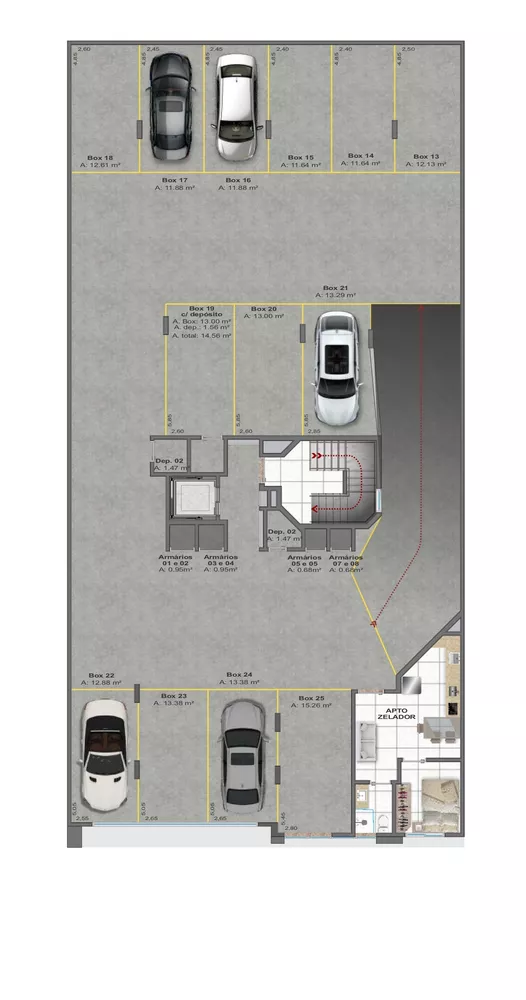 Apartamento, 2 quartos, 59 m² - Foto 4
