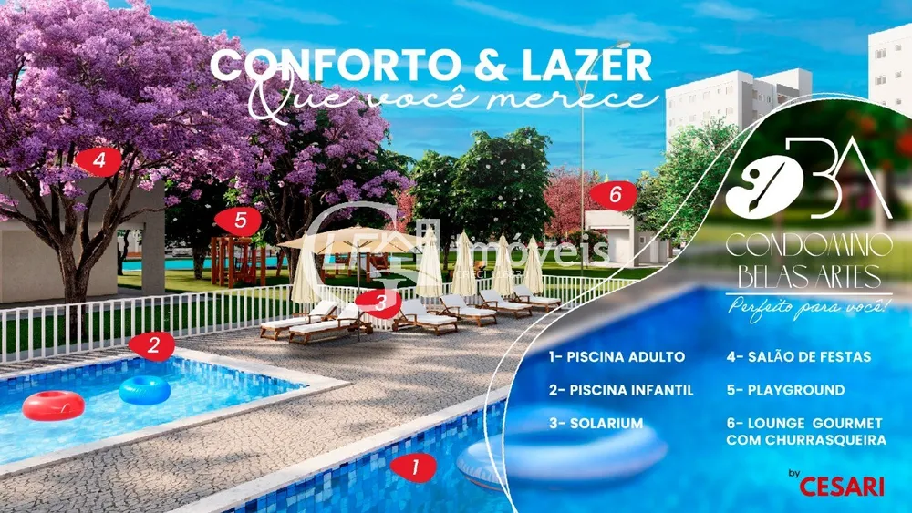 Apartamento, 2 quartos, 52 m² - Foto 7