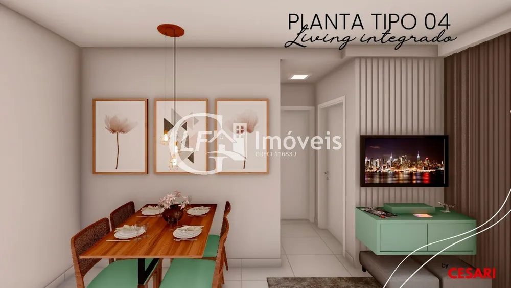 Apartamento, 2 quartos, 52 m² - Foto 2