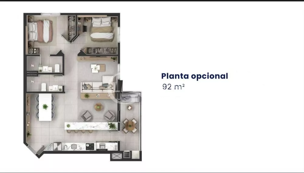 Apartamento, 2 quartos, 92 m² - Foto 18
