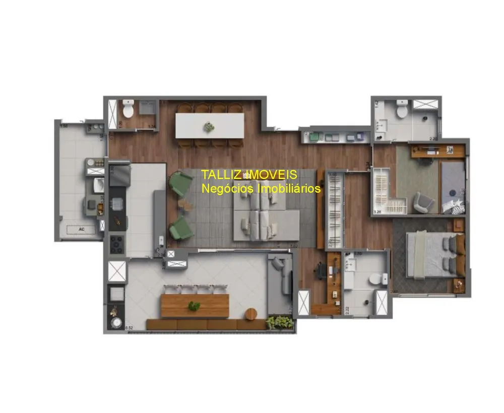 Apartamento, 2 quartos, 104 m² - Foto 7