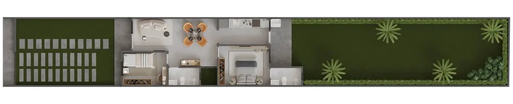 Casa, 2 quartos, 63 m² - Foto 1