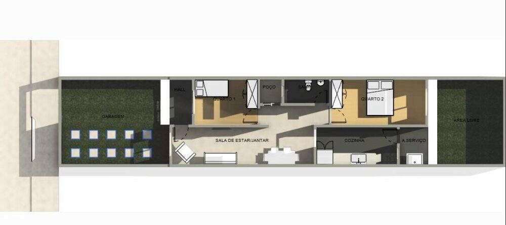 Casa, 2 quartos, 63 m² - Foto 4