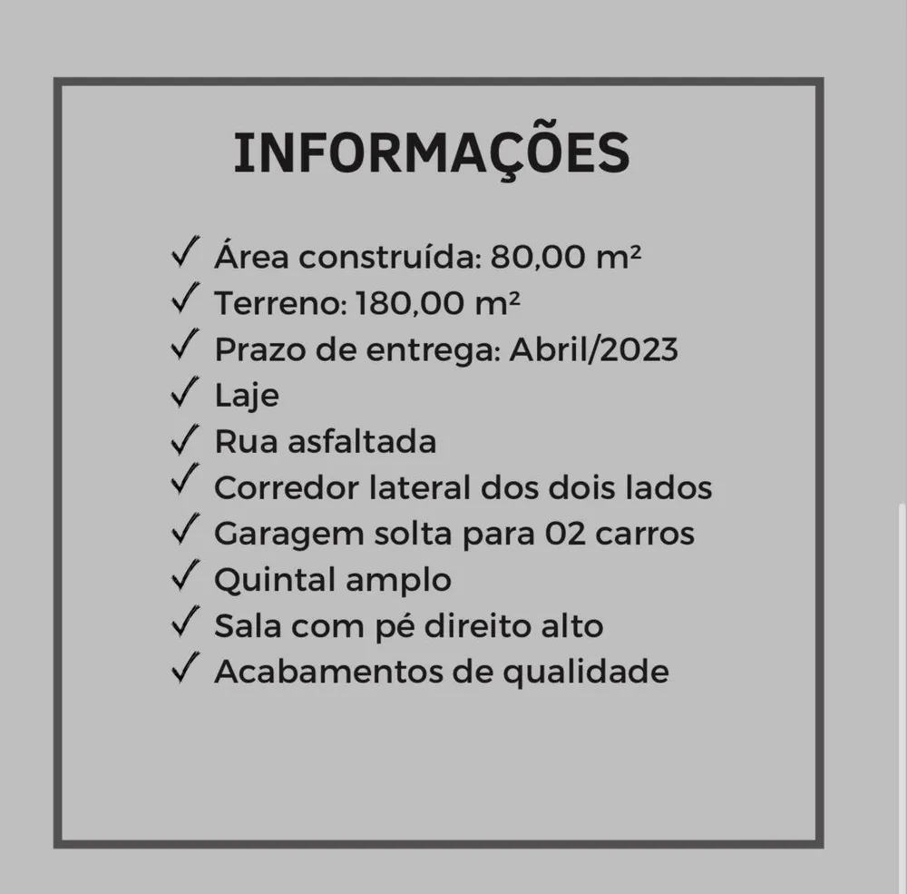 Casa, 3 quartos, 80 m² - Foto 5