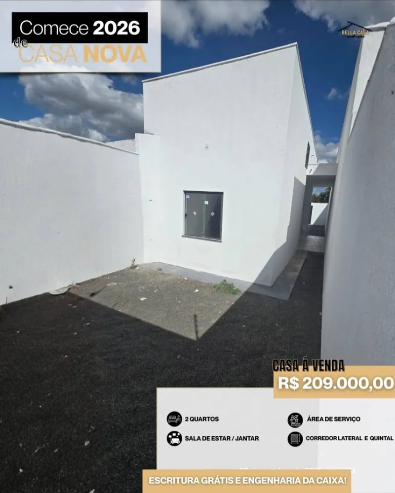 Casa, 2 quartos, 52 m² - Foto 2