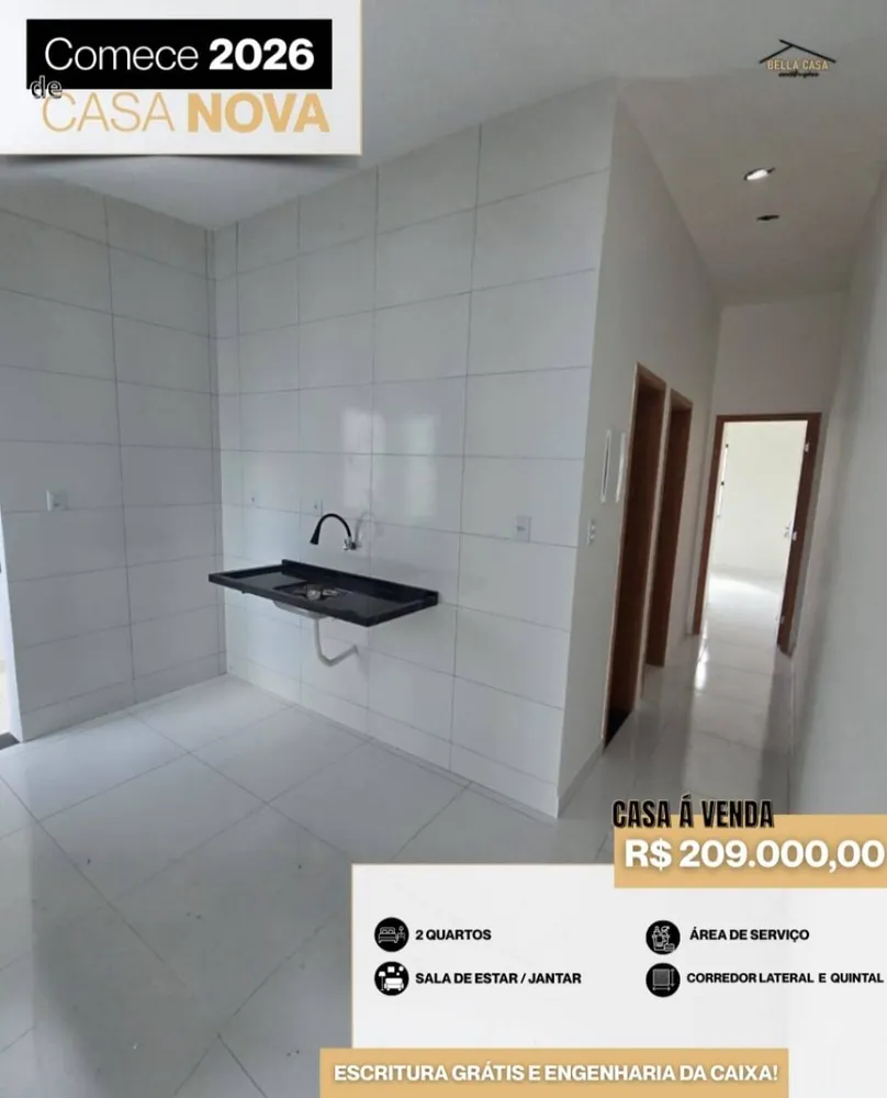 Casa, 2 quartos, 52 m² - Foto 7