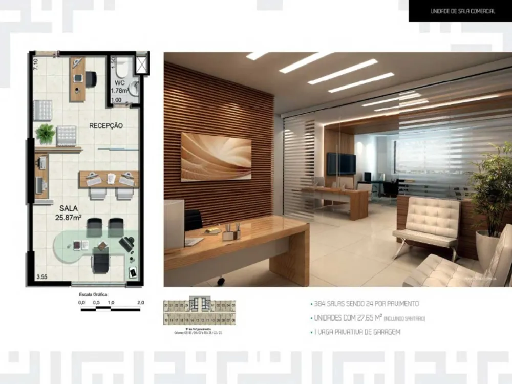 Sala-Conjunto, 27 m² - Foto 5