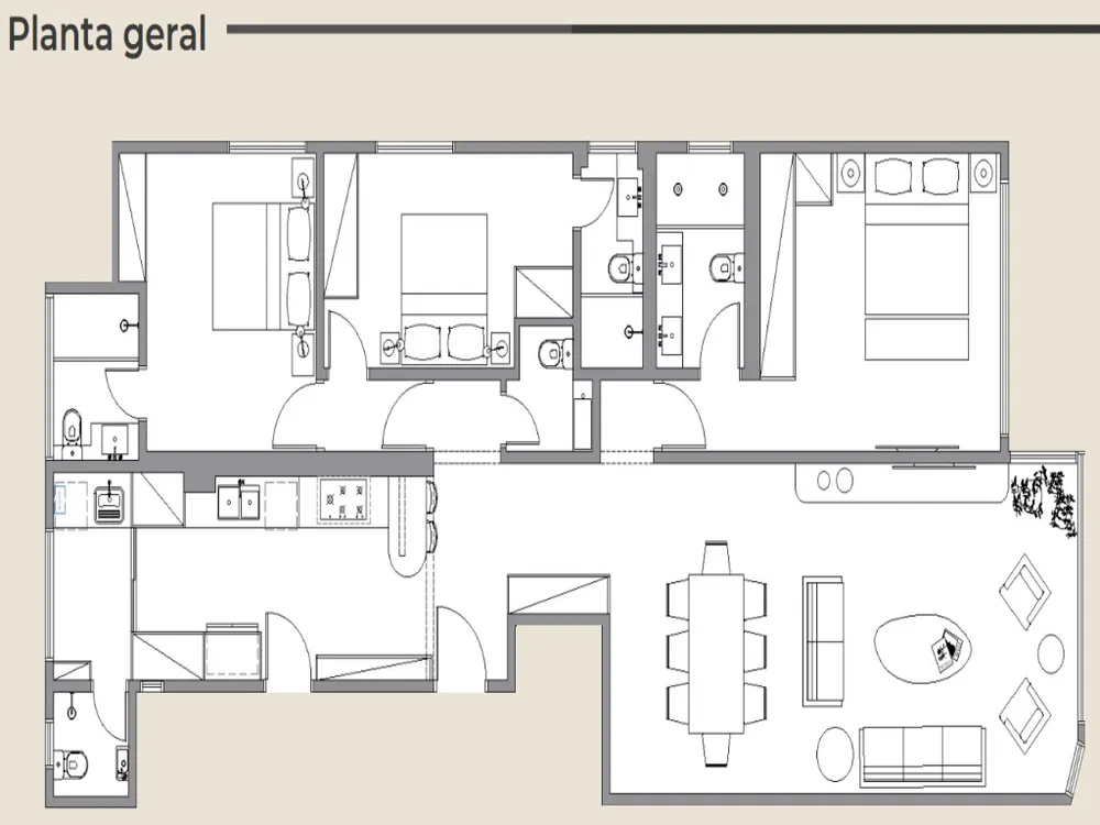 Apartamento, 3 quartos, 141 m² - Foto 7