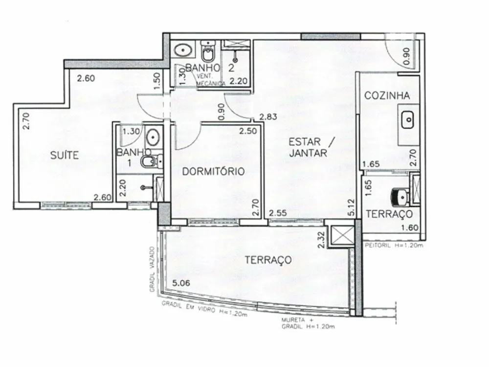 Apartamento, 2 quartos, 70 m² - Foto 7