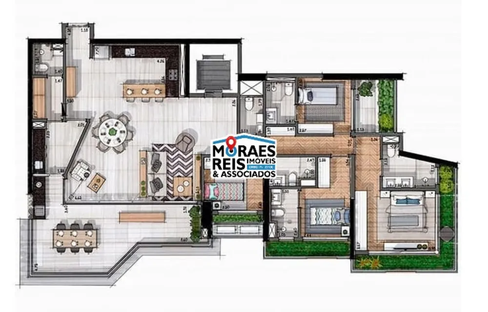 Apartamento, 3 quartos, 167 m² - Foto 11