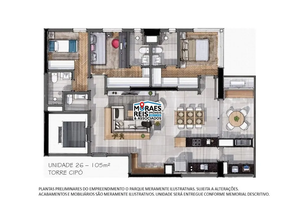 Apartamento, 3 quartos, 167 m² - Foto 8