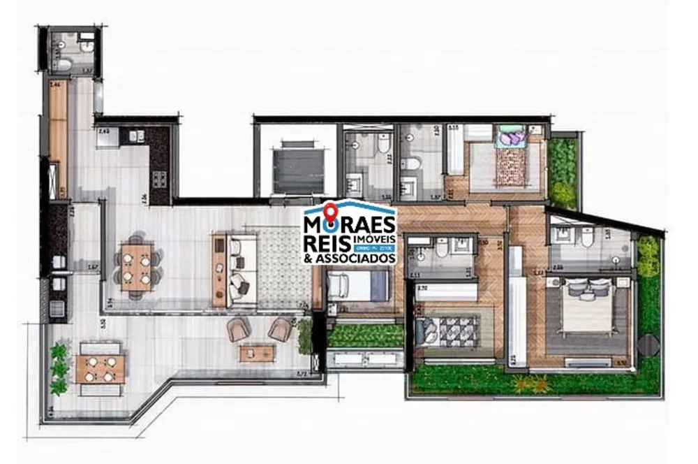 Apartamento, 3 quartos, 167 m² - Foto 10