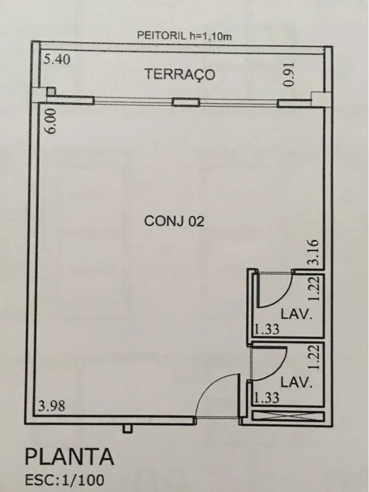Sala-Conjunto, 41 m² - Foto 11