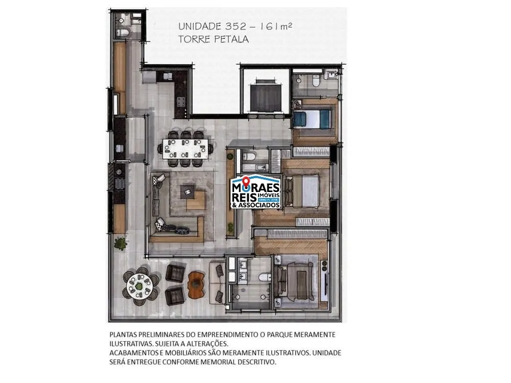 Apartamento, 3 quartos, 167 m² - Foto 7
