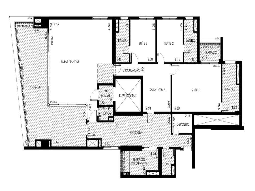 Apartamento, 3 quartos, 213 m² - Foto 7