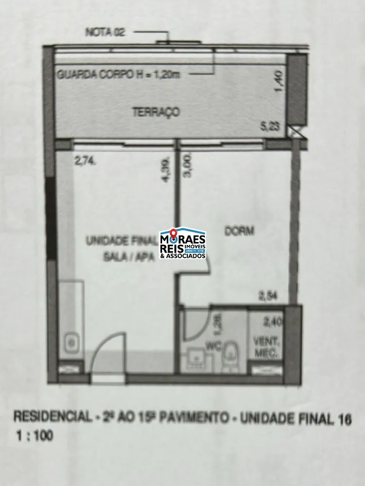 Apartamento, 1 quarto, 37 m² - Foto 12