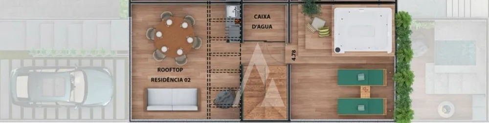 Casa de Condomínio, 2 quartos - Foto 7