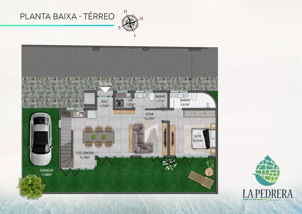 Casa de Condomínio, 3 quartos - Foto 6