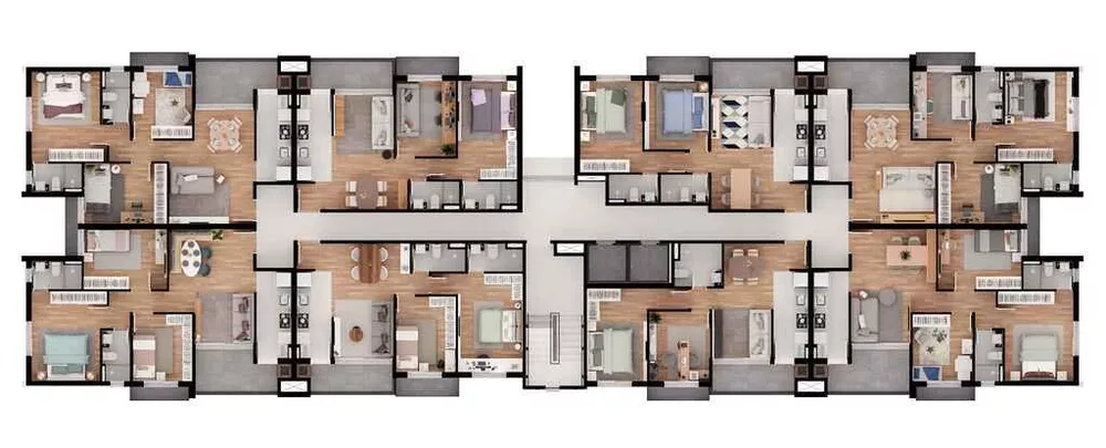 Apartamento, 2 quartos, 57 m² - Foto 9