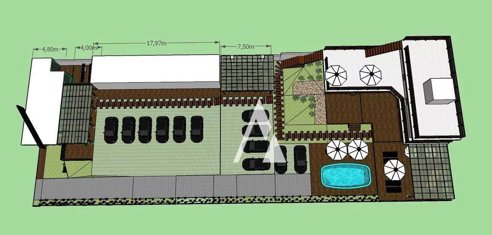 Pousada-Chalé, 8 quartos, 280 m² - Foto 24