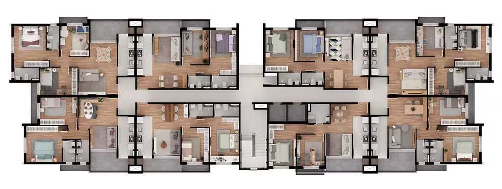 Apartamento, 2 quartos, 57 m² - Foto 2