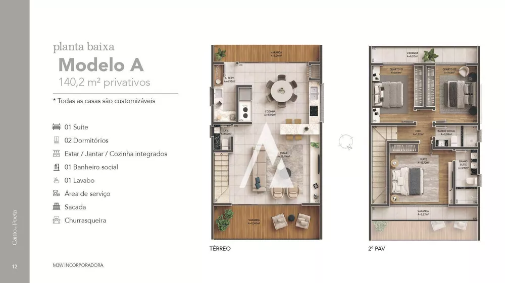 Casa de Condomínio, 3 quartos - Foto 20