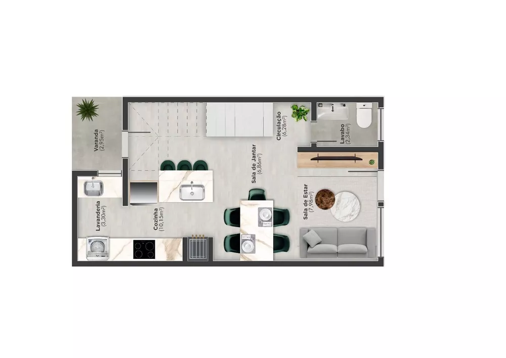 Casa de Condomínio, 2 quartos - Foto 6