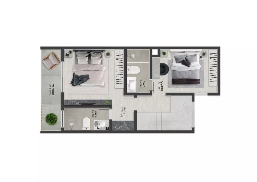 Casa de Condomínio, 2 quartos - Foto 11