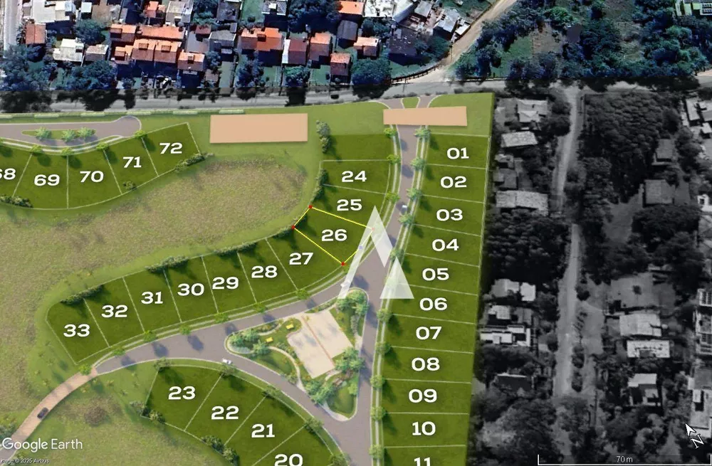 Loteamento e Condomínio, 540 m² - Foto 1