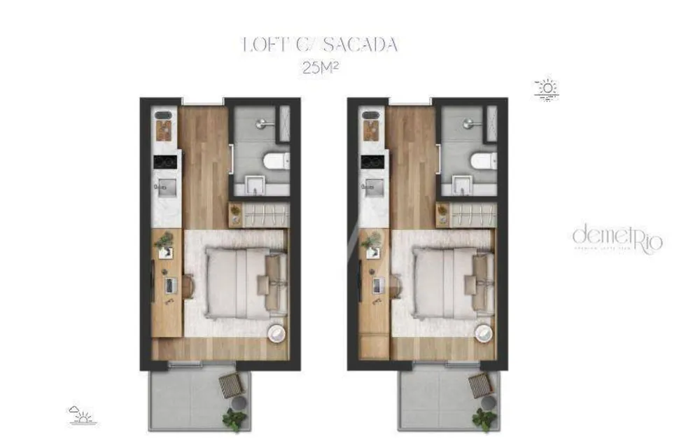 Loft, 24 m² - Foto 4