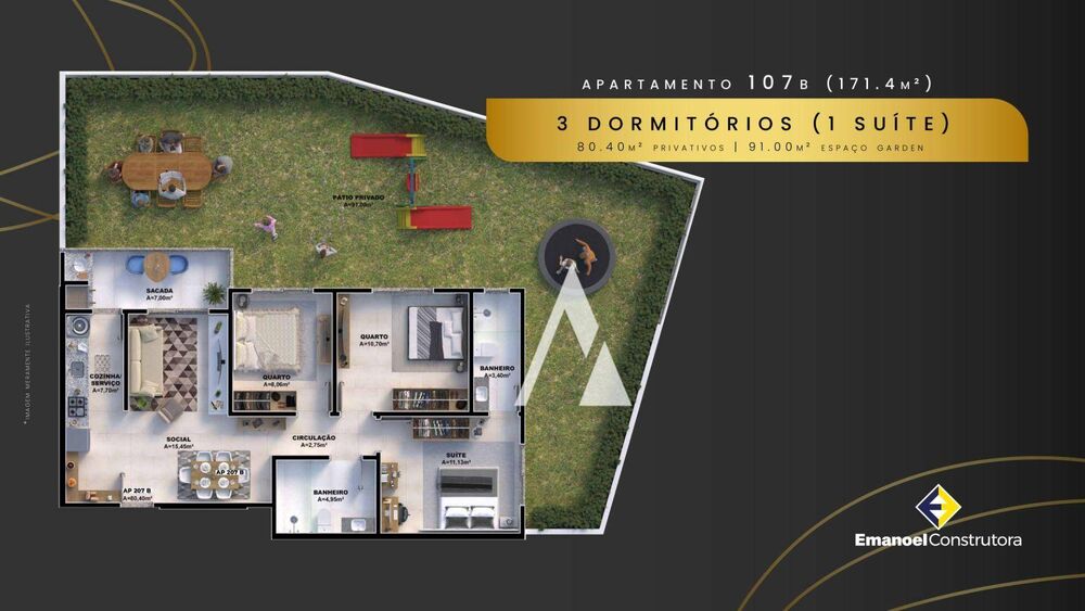 Apartamento, 2 quartos, 67 m² - Foto 4