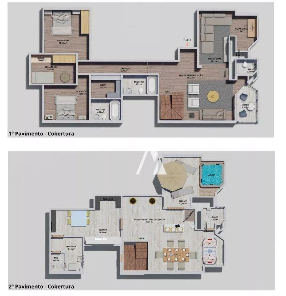 Cobertura, 3 quartos, 221 m² - Foto 37