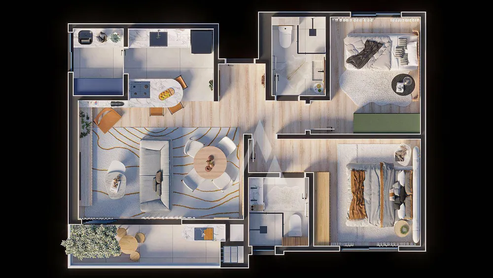 Apartamento, 2 quartos - Foto 10